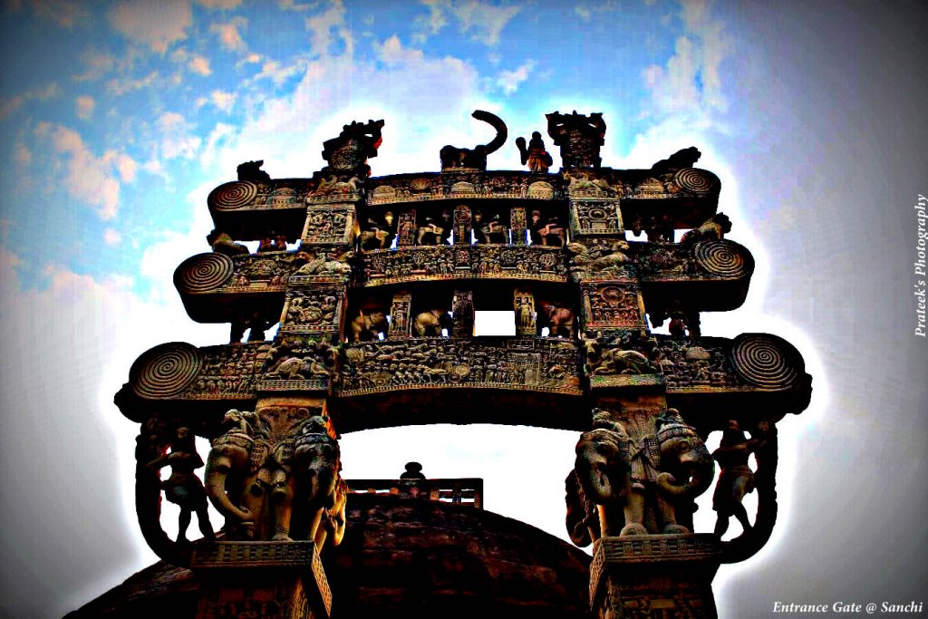 Main Stupa Gate- Sanchi