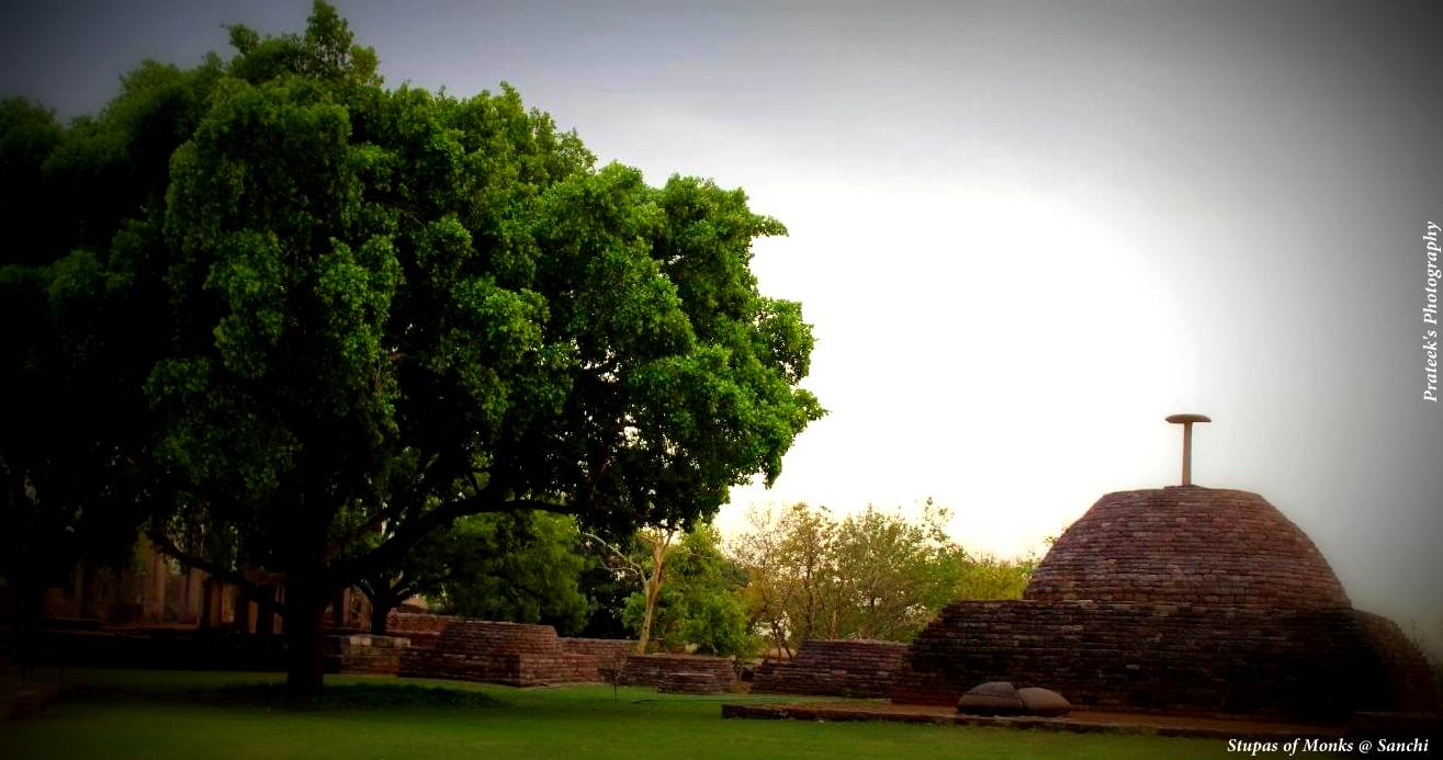 Buddhist Shrines- Sanchi