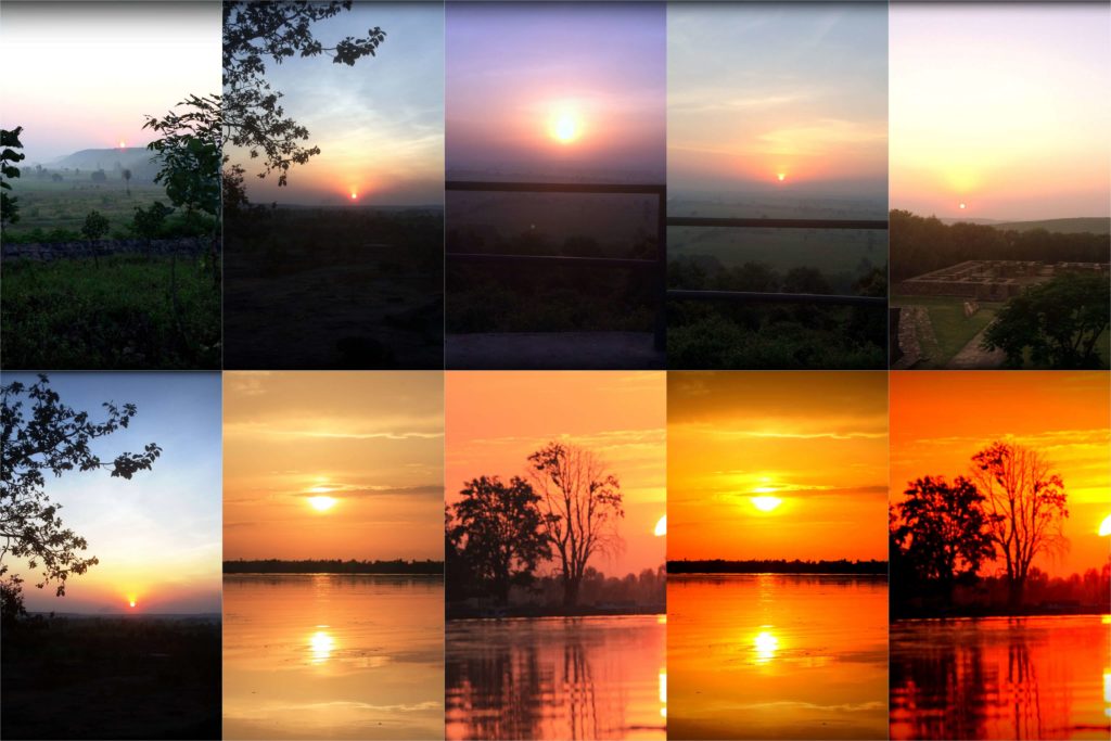 When Did You Last See Sun Rise or Set? Travel Diaries by Vijayta